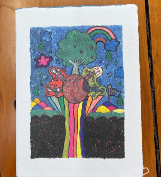 Helen's 'Rainbow Tree'